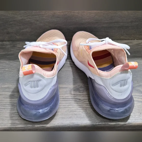 Nike Air Max 270 Washed Coral/track Red-white - Picture 5 of 7